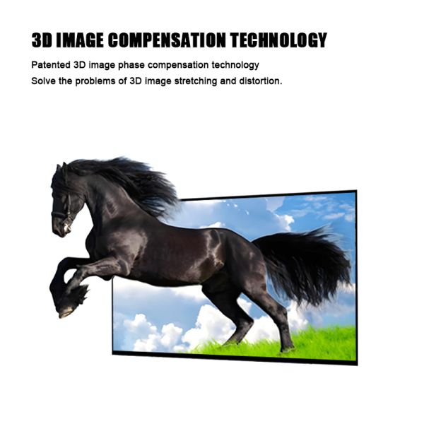 Customized Polarized Light Virtual 3D LED Display Screen LED Video Wall