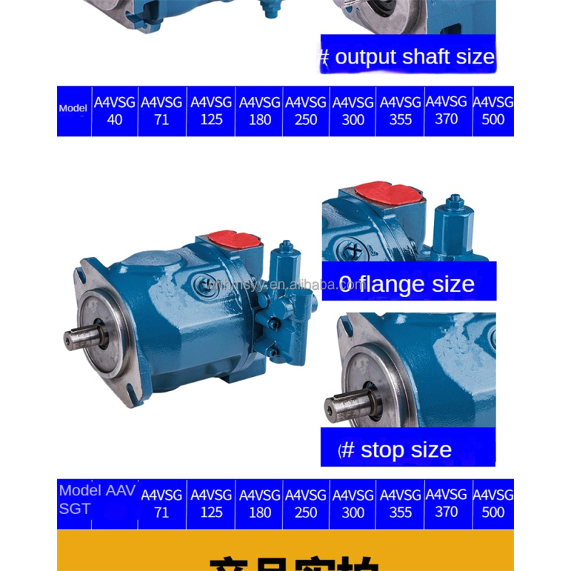 Piston pumps - plunger pump A6V160DA2FZ2 A6V160DA2FZ1-039 A6V160DA2FZ2-039 A6V225DA2FZ A6V225DA2FZ1 A6V225DA2FZ2 factory