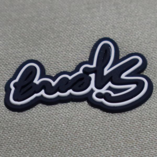 Custom 3D Silicone Label Washable 3D Soft Silicone Logo Heat Transfer Badge