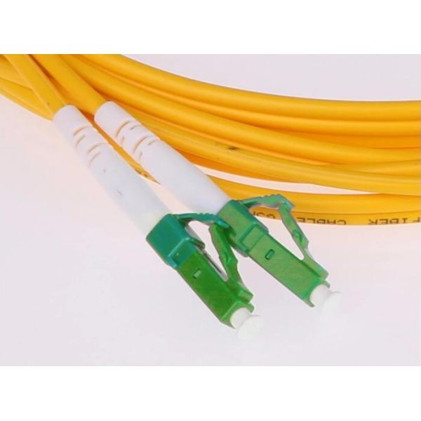 Pink Mode Conditioning Fiber Optic Patch Cables , PC Fiber Optic Patch Cables Single Mode