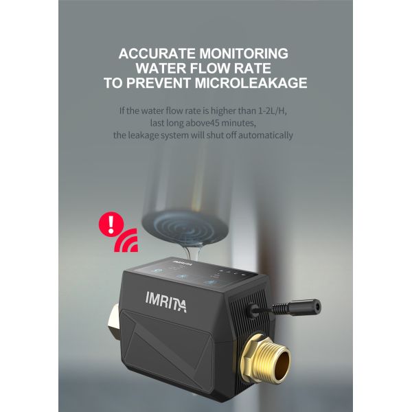 ROHS 240v Smart Home Water Sensor , Wireless Pipe Line Leak Detection System For Whole House