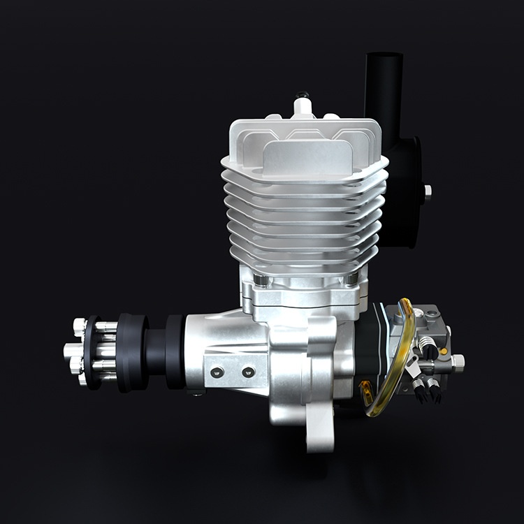X-38Cc-S Model Aircraft Gasoline Engine Single-Cylinder Two-Stroke Side-Displacement Fixed-Wing Drone Accessories