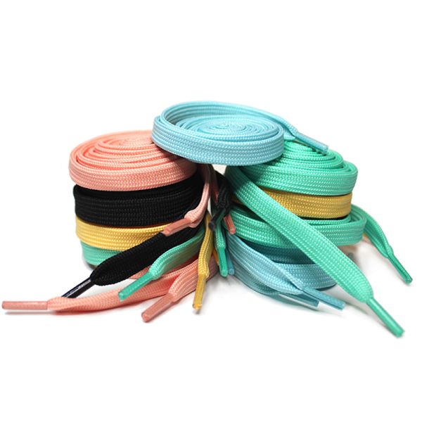Breathable Custom Shoelace 5mm Woven Shoe Laces Sustainable