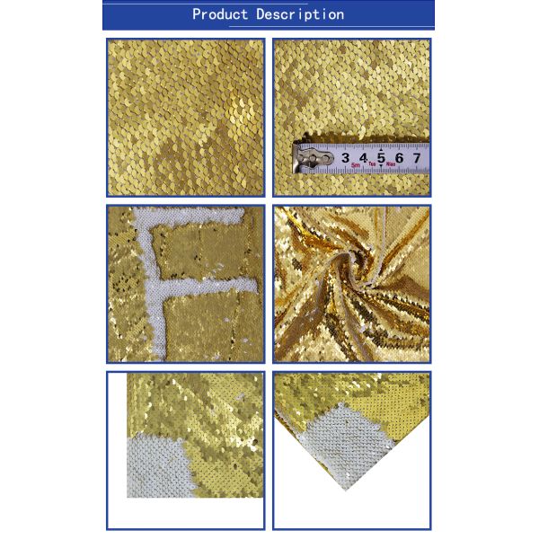 Stretch Sequin Ankara Fabric For Sublimation