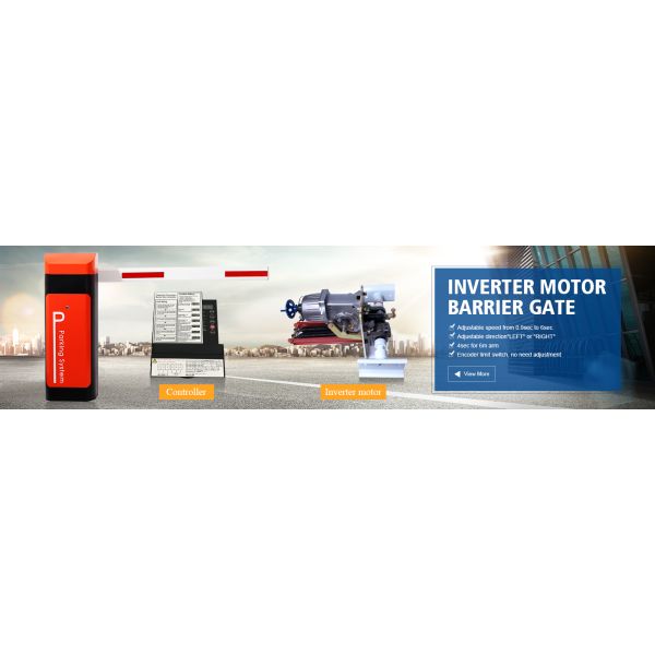WS-4 Inverter Motor Parking Barrier Gate Speed Adjustable Variable Frequency Type