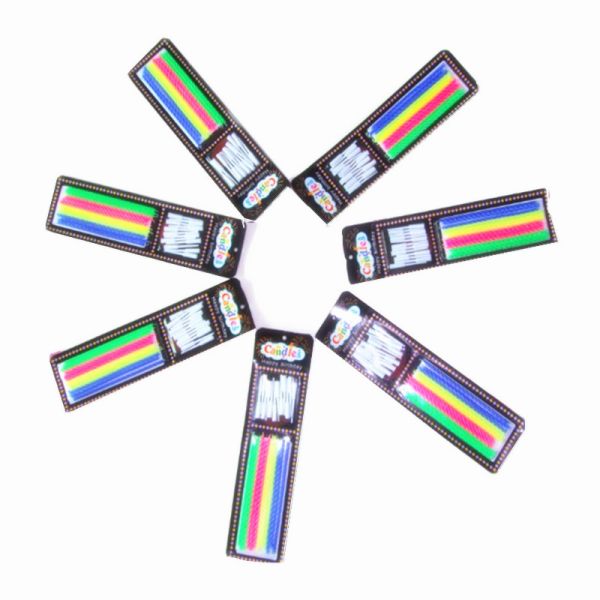 cheap color number candles