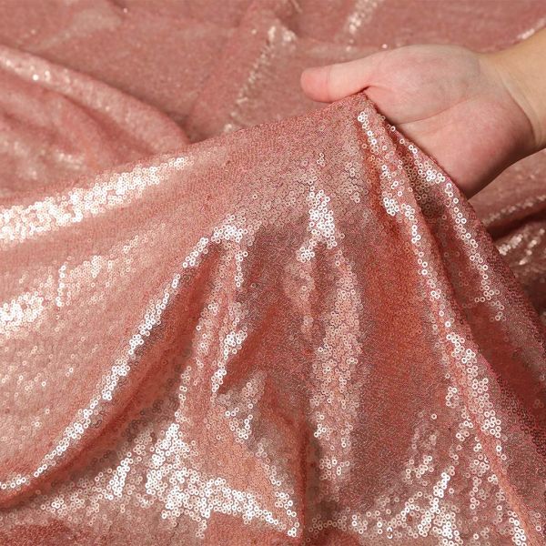 Luxury Elegant Different Color Embroidery Sequin Fabric Backdrop for Wedding Party Birthday Party Events