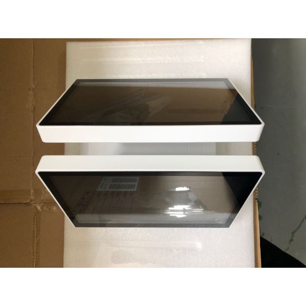 Restaurant Double Screen Pos Touch System , 12.1" POS Terminal Machine AC 100-260V