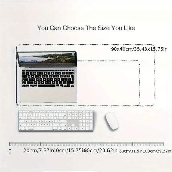 OEM Custom Logo Design Gaming Mouse Pad Mat XXL XL Large Black Rubber Square Rectangular