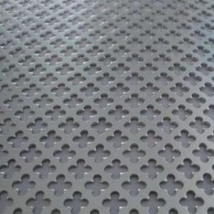 Wholesale 5052 H25 Aluminum Perforated Sheet Metal Round Hole Shape 1220mm Width from china suppliers