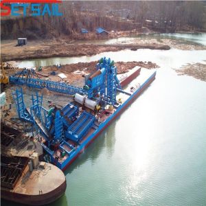 Chain Bucket Gold Mining Machinery Durable Design and 7.5kw-100kw Lifting Motor