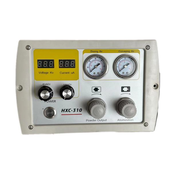 Customized HXC-310 Durable Powder Cartridge Vacuum Adsorption Coating Electrostatic Metal Spraying Machine With Roller