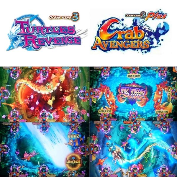 Arcade Rivers Casino Video Fish Table Gambling Game Machine