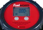 Accurate 1" Inlet And Outlet Fuel Oil Flow Meters with LCD Display , Face