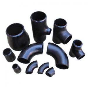 SCH40 ASTM A234 WPB Carbon Steel Tube Fittings , 26 To 80 Sanitary Pipe Fittings