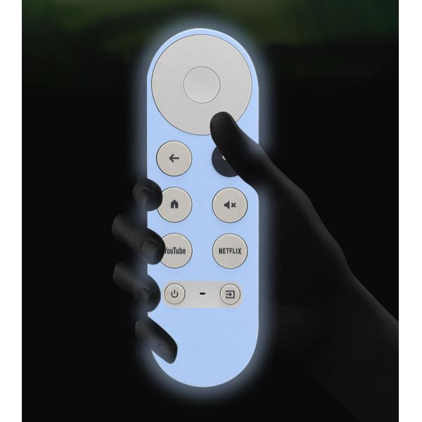 Multicolor Nontoxic Silicone Remote Cover Dustproof For Google TV