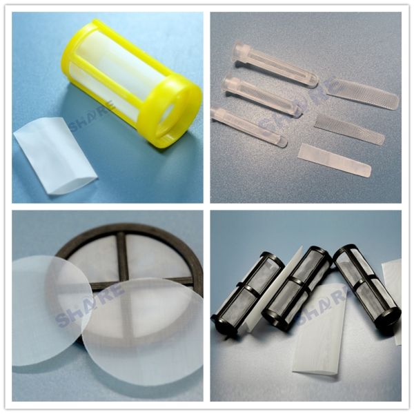Continuous Polyester Filter Mesh Ribbons Strips Belts Single Or Double Seam Tubular Ribbons