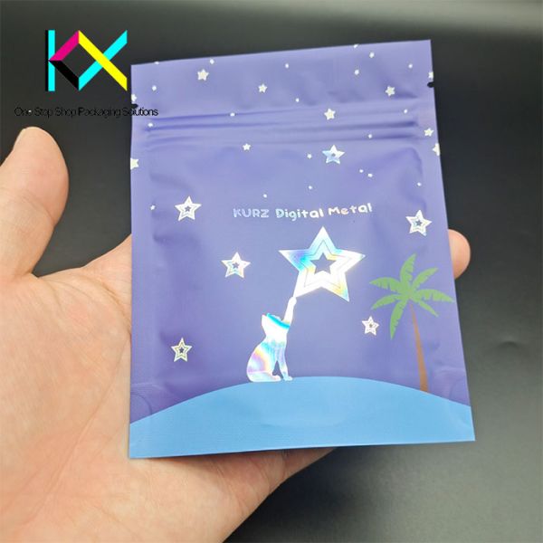 Customizable Sealable Stand Up Plastic Bag Dry Food Nut Packaging Pouch 110um