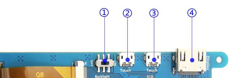 7 Inch IPS TFT Screen With 5 Point Touch / Raspberry Pi Compatibility