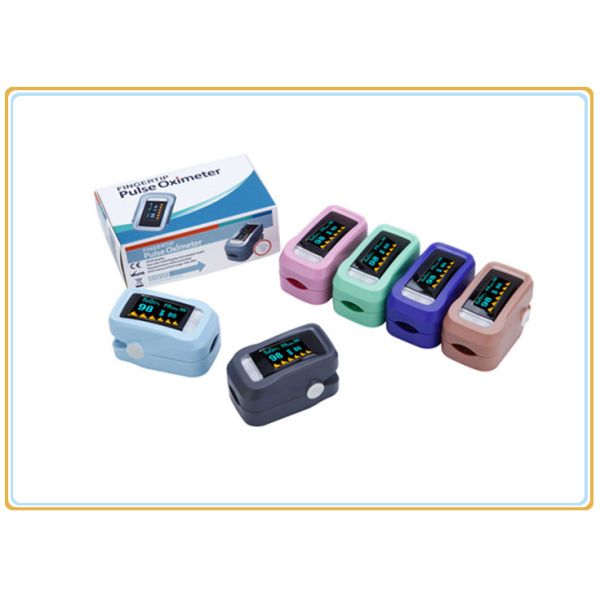 Finger Pulse Oxygen Meter 4 Direction Display Adjustable Real Time Spot Checks