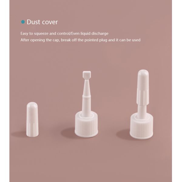 Customizable Cosmetic packaging for essence with PE bottle material and pump head material in 3/5/7/10/15/20/30ml sizes