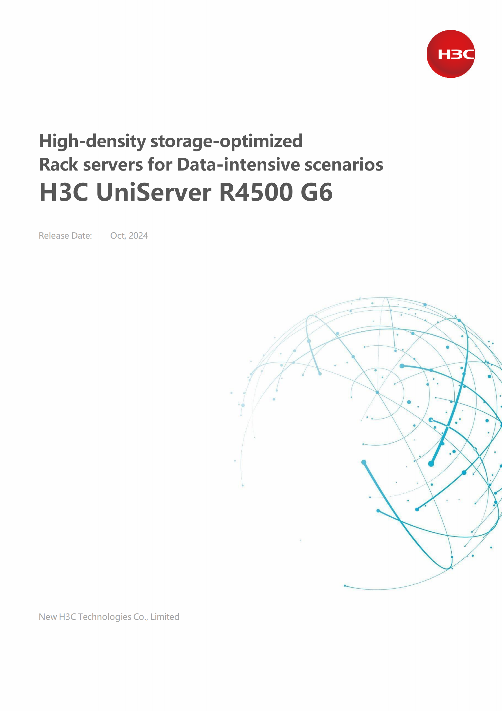 IntelC741 H3C R4500 G6 Enterprise Server DDR5 RDIMMs