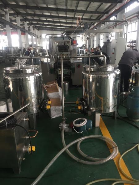 Hard Candy Mould Depositing Machine Line also Used as Jelly Candy and Lollipot Production by Adding Some Devices
