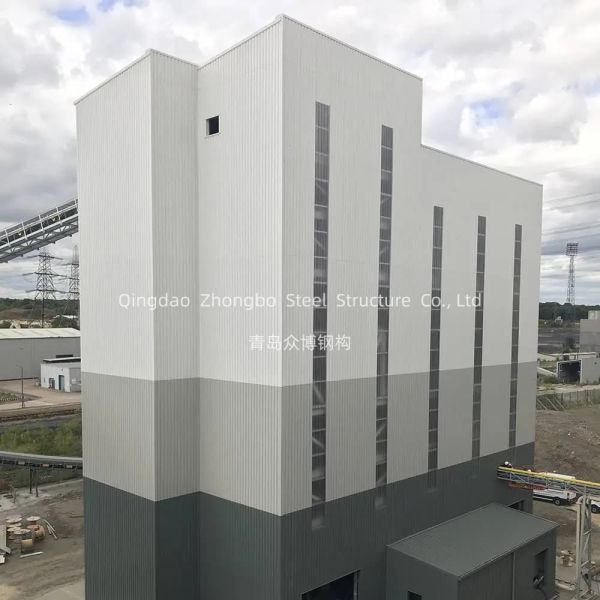 Lightweight Commercial Steel Building Designed for Quick Assembly and Versatile in Hotel Office and Supermarket Structures