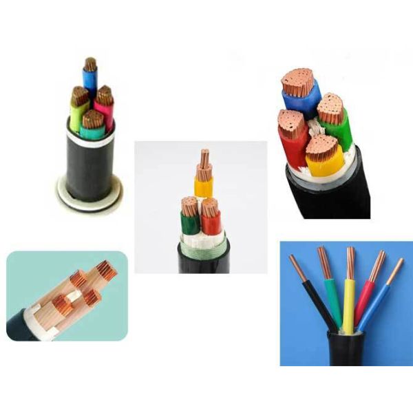 0.6/1KV Rated Voltage Underground Armoured Power Cables With Copper Aluminum Conductor