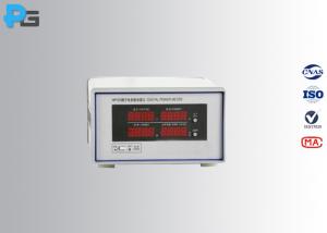 China IEC61000-3-2 Ac Dc Power Meter PLL Technology With Harmonic Analyzer on sale