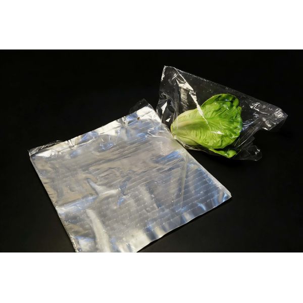 Best price Green Bags Keep Vegetables Fresh Micro-perforated Liner clear CPP Plastic lettuce Bag Packing for Fruit