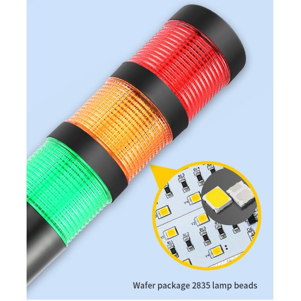 Durable Q1 Series Machine Signal Tower Light Stacked LED Warning Light For Machinery