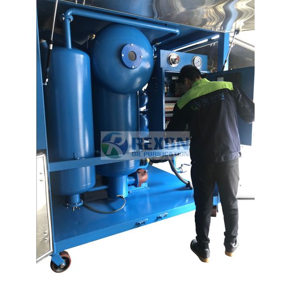 Weather Proof Type Substation Field Use Vacuum Insulating Oil Purifier Machine 6000 Liters/Hour