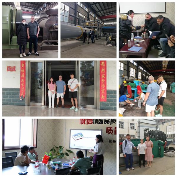 Manufacturing Plant Crawler Type Organic Manure Fermentation Equipment Compost Turner
