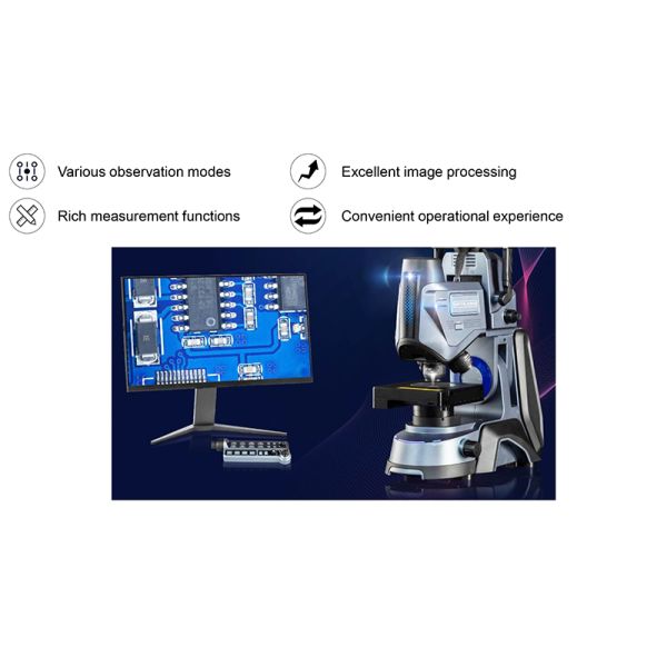 OPTO EDU M20.0910 All In One 3D Industry Fully Motorized Microscope