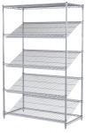 Chrome Plated Rack Commercial Metal Retail Display Wire Shelving Unit For Retail