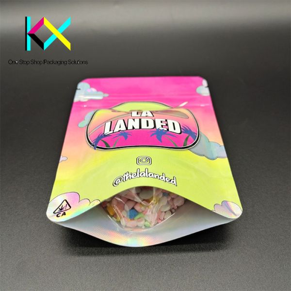 Snack Food Packaging Stand Up Pouch with Good Barrier and Customized Thickness
