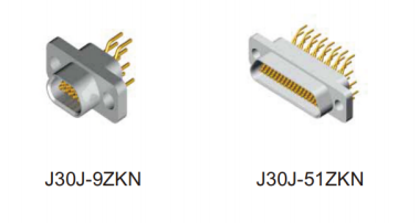 Female J30J 37 Pin Rectangular Electrical Connector with Metal Body and Precision Twist Pins