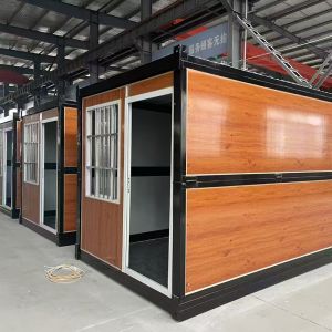Wholesale New Luxury Modular Foldable Container House Innovative Design Steel for School Living Room Kitchen Bathroom Office from china suppliers