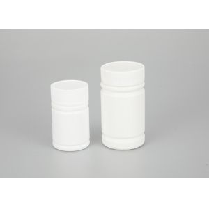 China Screw Cap Plastic Pill Bottles 60ml 120ml White For Medicine Chemical on sale