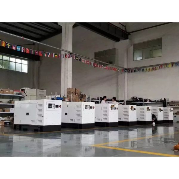 Key Start Single Phase Silent Electric Generator 3600rpm