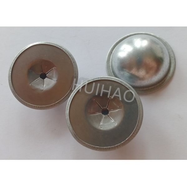 2-1/2" Galvanized Steel Rock Wool Insulation Stick Pins With Washers