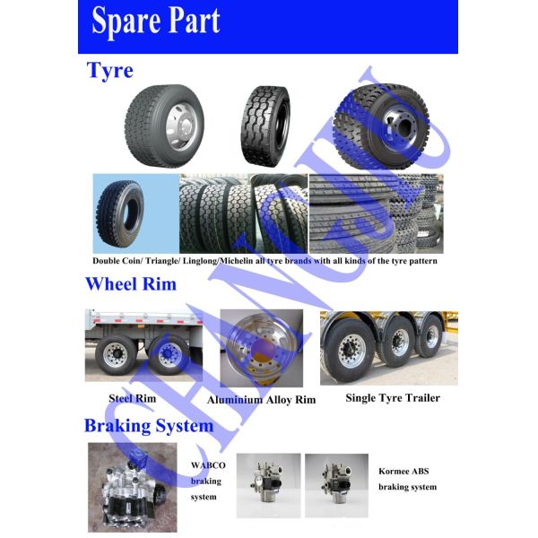 40FT Container Skeleton Semi-Trailer Cimc Brand