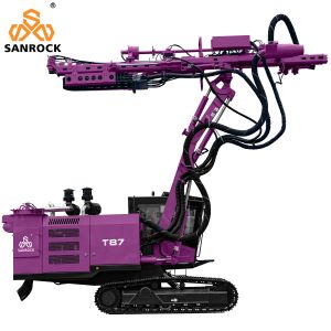 Top Hammer Drilling Rig Hydraulic Borehole Drilling Machine Crawler Mining