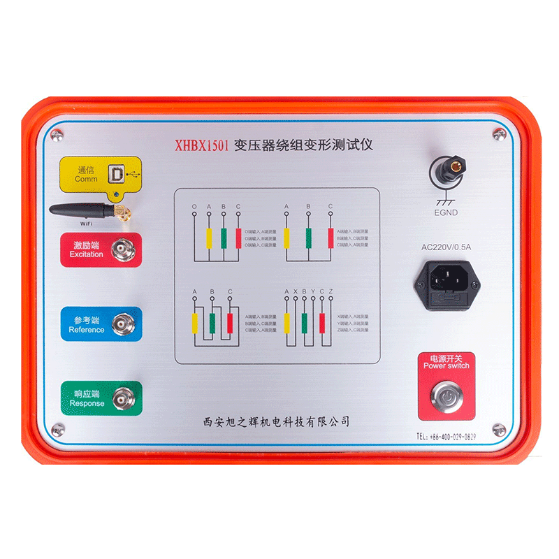 XHBX1501 Transformer Winding Deformation Tester with FRA Method