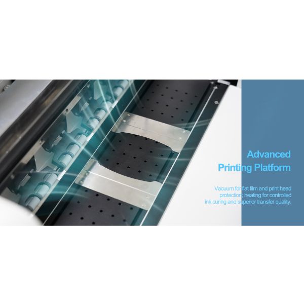 KECAI Automatic A3 White Ink Circulation 30cm Double Printhead XP600 T-shirt Pet Film Impressora DTF Printer With CE