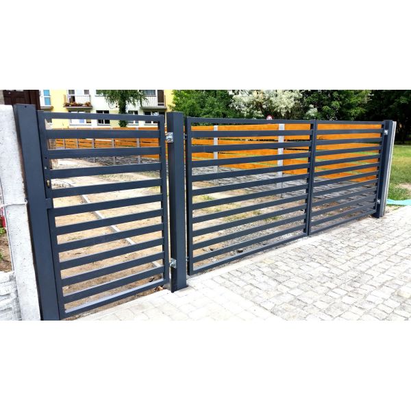 1" 2" Square Gate Hinge With Bearings Weldable Door Hinges Steel