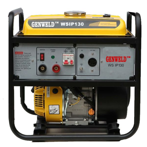 WPI-130 130A Petrol Welder Generator With AC 0.8Kw /240V Output Power