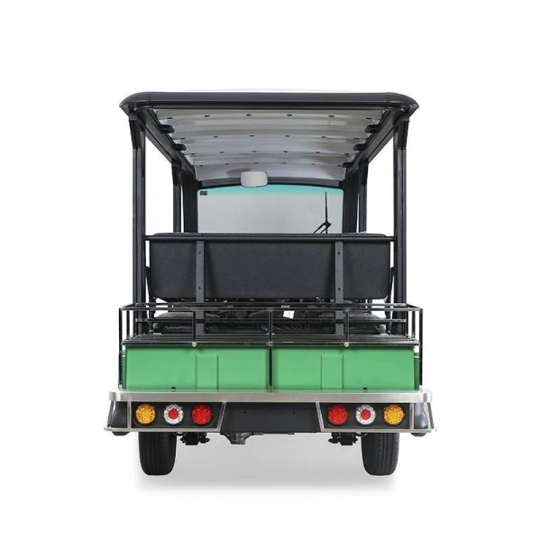 Electric Sightseeing Car with 8 Passenger Capacity 30 Percent Climbing Ability