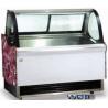 1200mm Ice Cream Showcase Freezer Tempered Glass With Transparent Conducting Films for sale